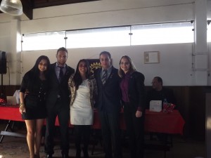 Marcela, Gabriel, Fernanda, André e Débora