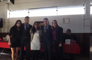 Marcela, Gabriel, Fernanda, André e Débora