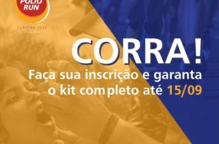 16 de setembro. end polio run