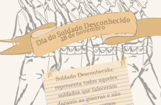28 de novembro. dia do soldado desconhecido
