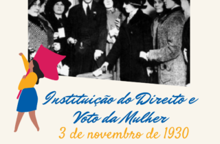 3 de novembro. instituicao direito e voto da mulher