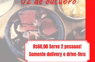 feijoada. dia 8 de outubro